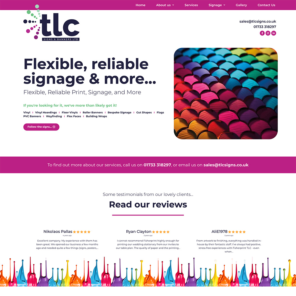 Web Design in St Neots Cambrideshire and Huntingdon